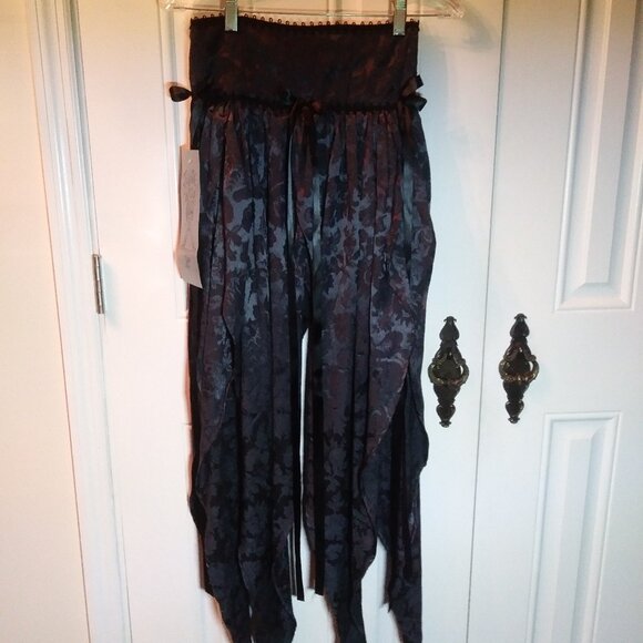 Vintage Jeannie Nitro With Tag Brocade Skirt, Pointy Witchy Goth Vampire Small - Picture 16 of 16